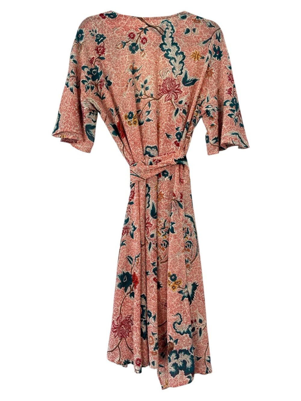 Maeve Anthropologie Maeve Adelaide Wrap Midi Dress Size Small Petite - Picture 7 of 8